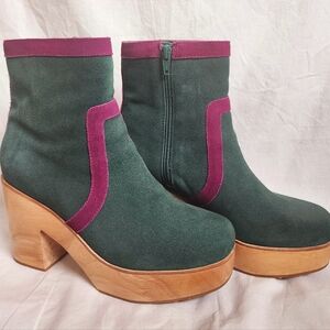 Charlotte Stone Enrico, W9, Emerald + Purple